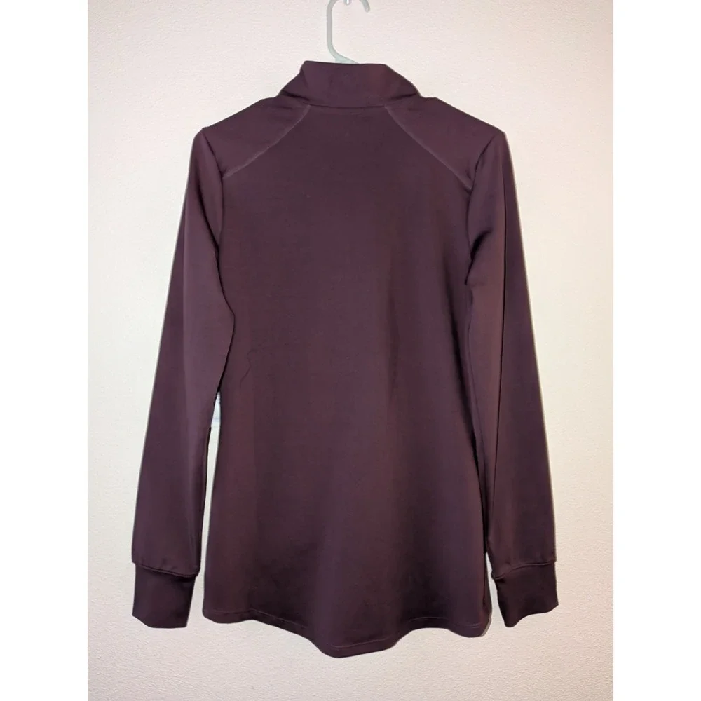 HydroFreeze X Instant Cooling Zip‎ Up Long Sleeve Womens Medium Purple